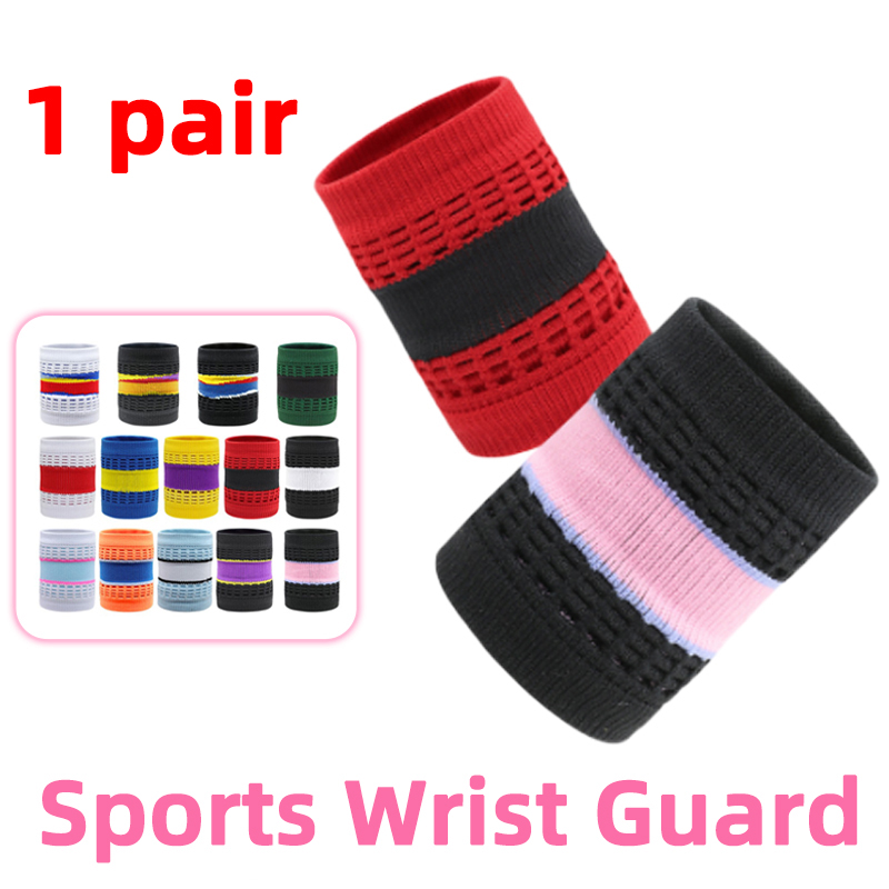 Wristband Pair Sweat - 1Pc protezione per il polso poliestere