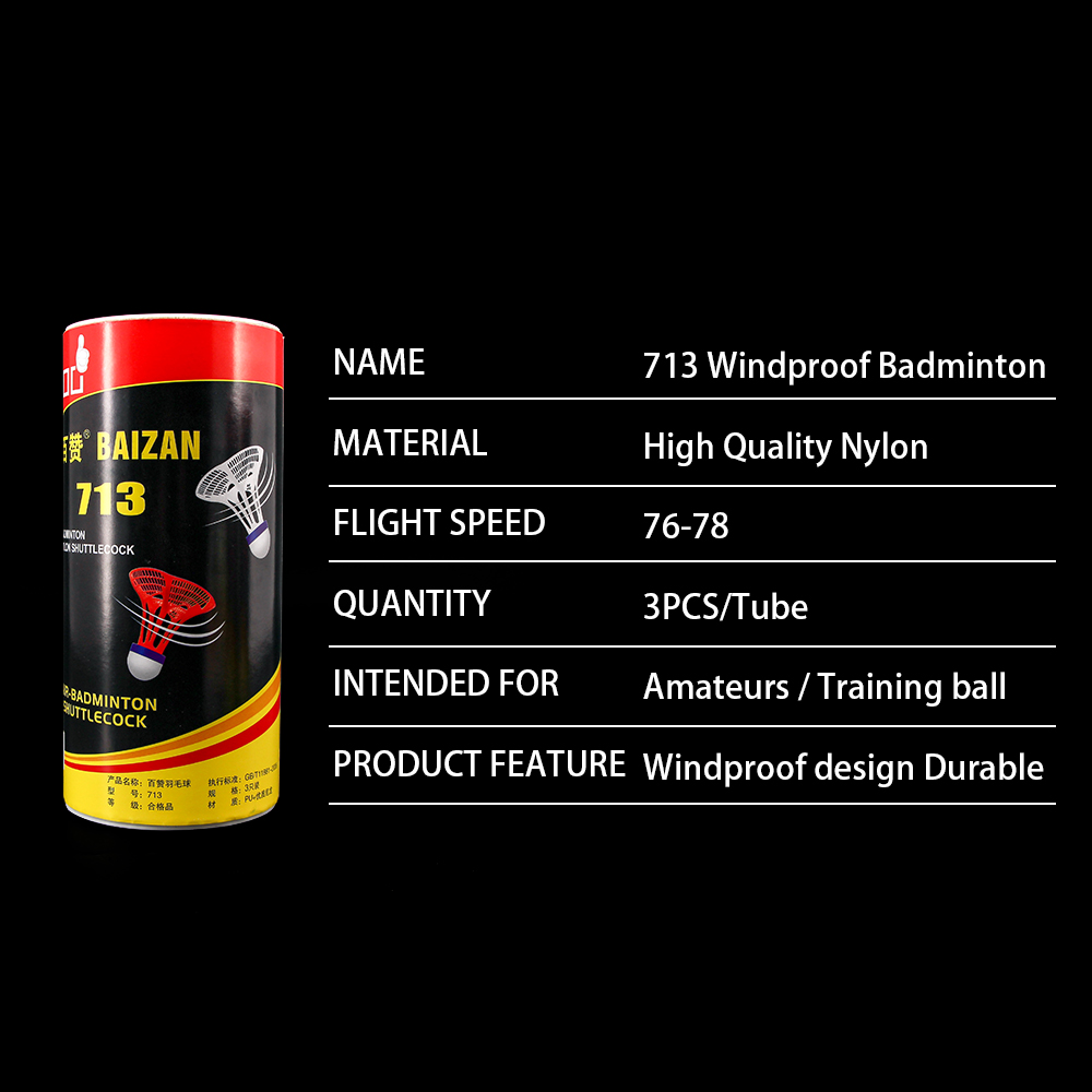 Badminton Nylon Shuttlecock - Welkin Confezione da 3 Pezzi 2022