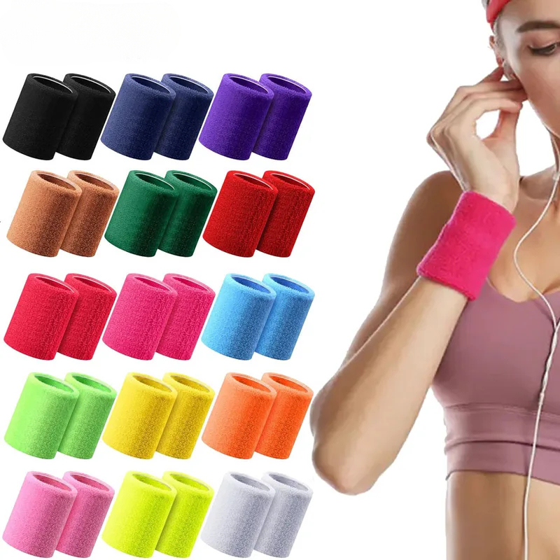 Wristband Pair Sweat - 1 Paio di Fasce da Polso