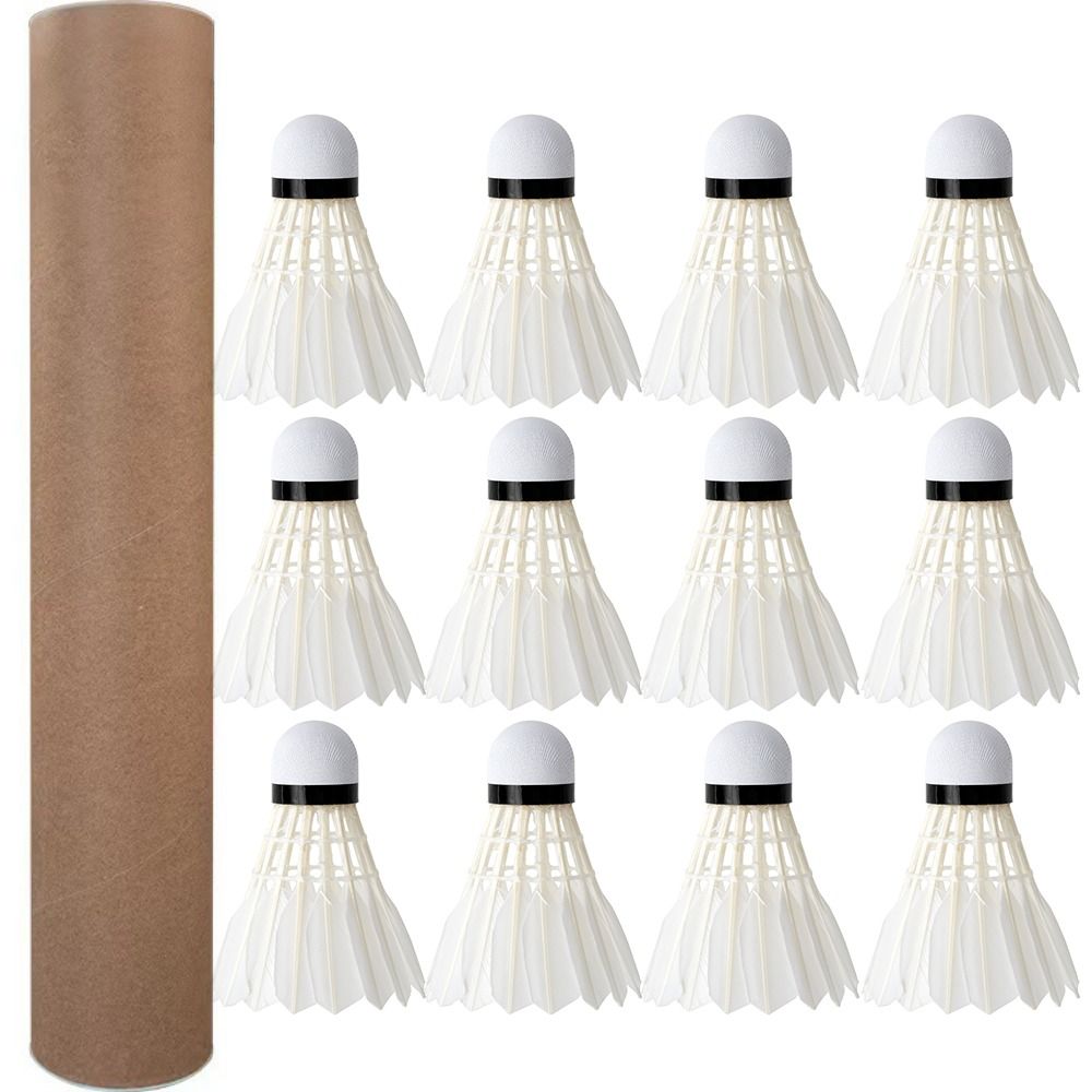 Badminton Nylon Shuttlecock - 3/6/12PCS Volano da badminton professionale Piuma