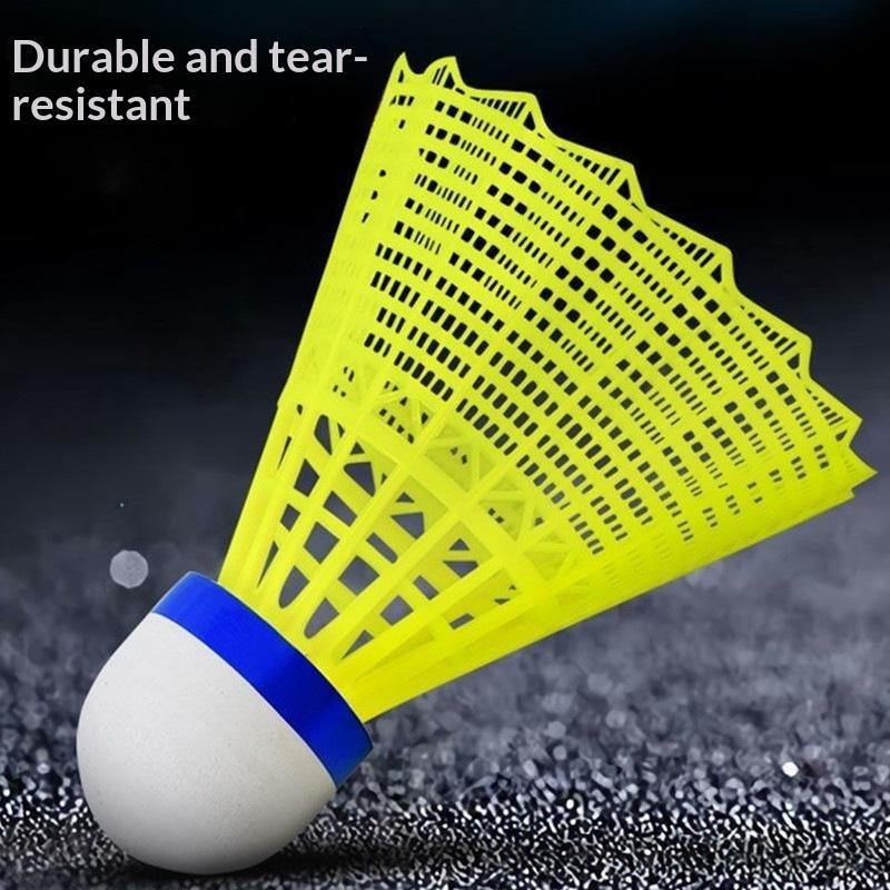 3/6/12 Pezzi di Volani Durevol - Badminton Nylon Shuttlecock recensione e prezzo