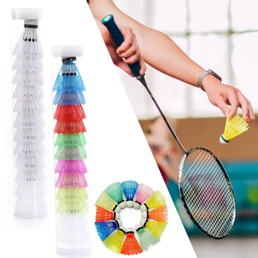 6/12PCS palla di volano in pla - Badminton Nylon Shuttlecock recensione e prezzo