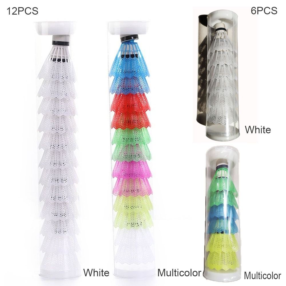 6/12PCS palla di volano in pla - Badminton Nylon Shuttlecock recensione e prezzo