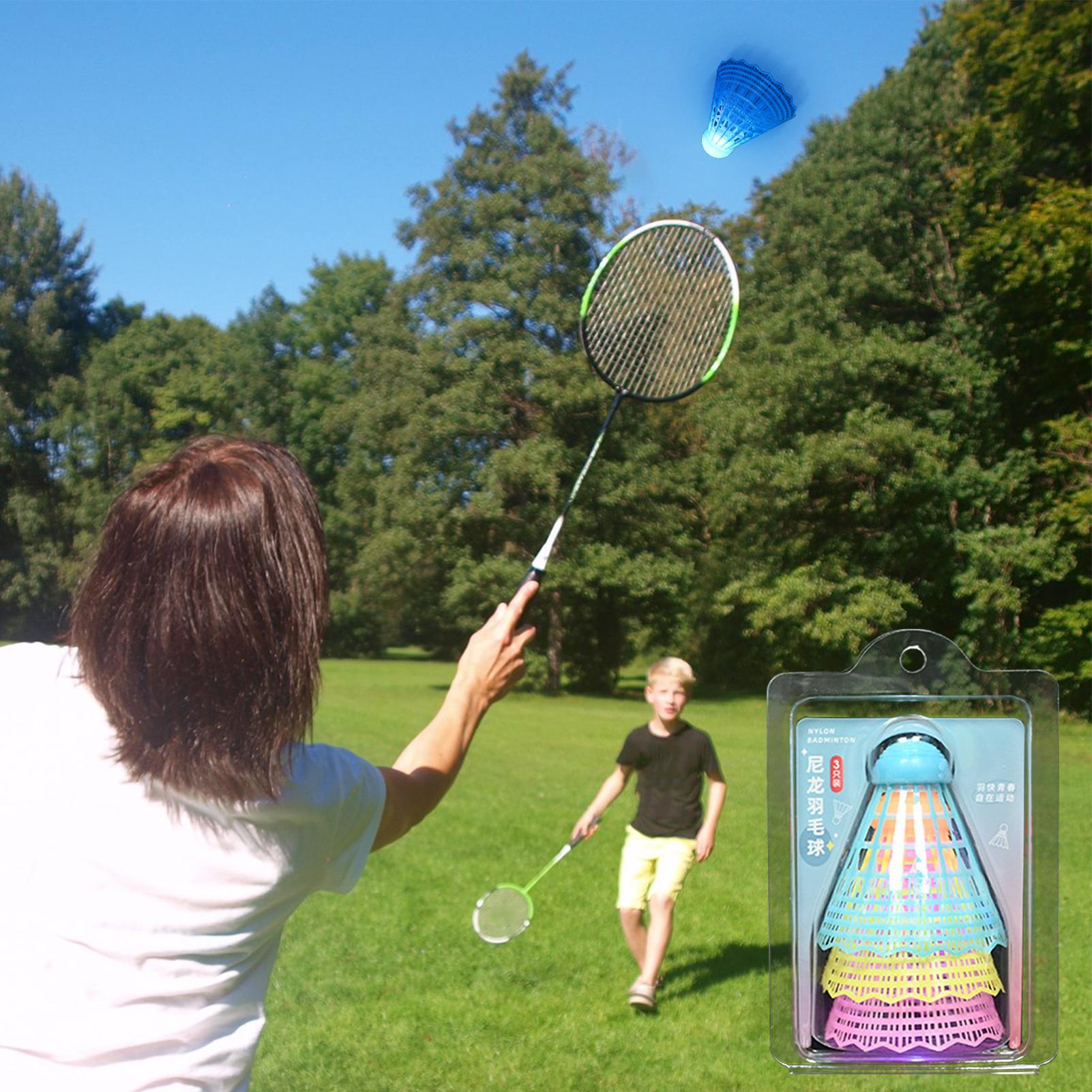 Set di 3 Volani LED Luminosi i - Badminton Nylon Shuttlecock recensione e prezzo