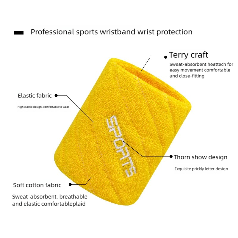 1 paio di polsini elastici in  - Wristband Pair Sweat recensione e prezzo