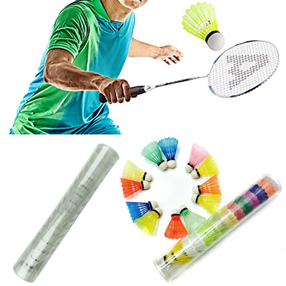6/12 pz antivento Badminton Mu - Badminton Nylon Shuttlecock recensione e prezzo