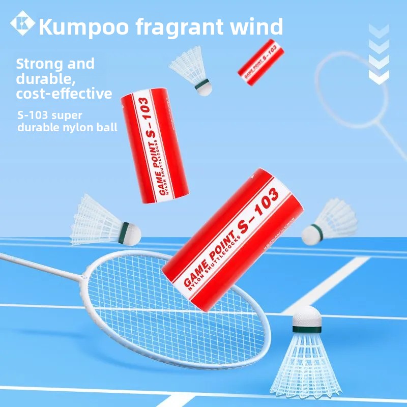1 tubo da 3 pezzi di palline d - Badminton Nylon Shuttlecock recensione e prezzo